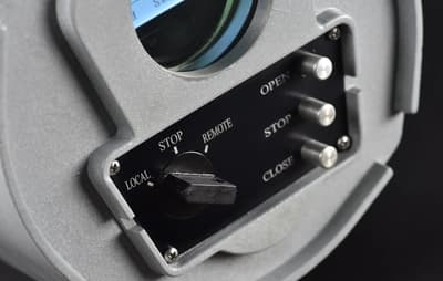 Local/remote control panel