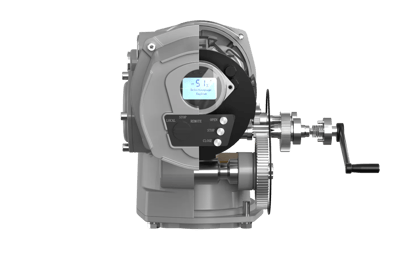Quarter-turn actuator rendering