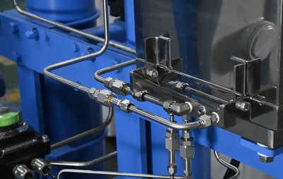 Hydraulic piping layout