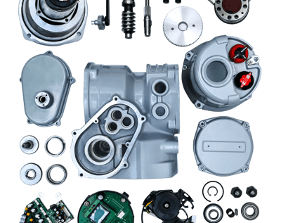 A single machine with hundreds of components-all produced in-house.