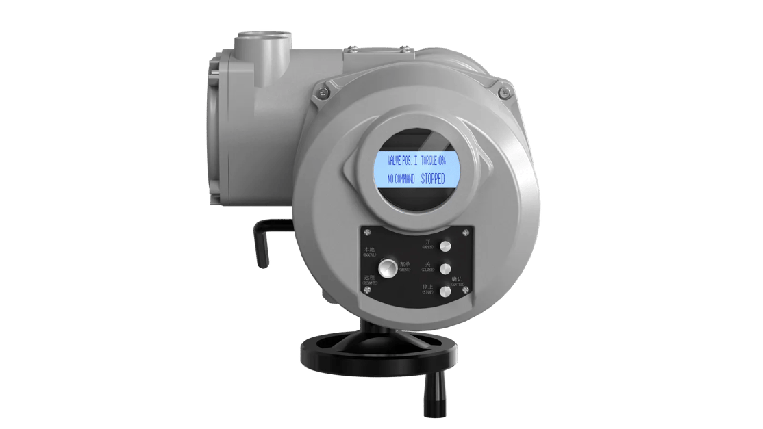Smart actuator front view