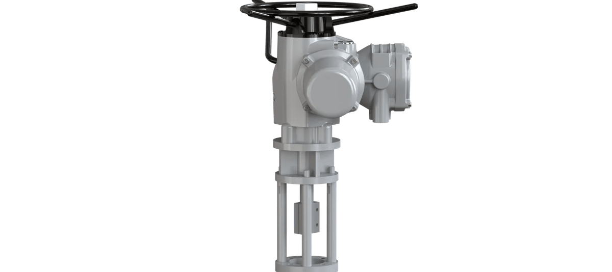 Linear actuator front view